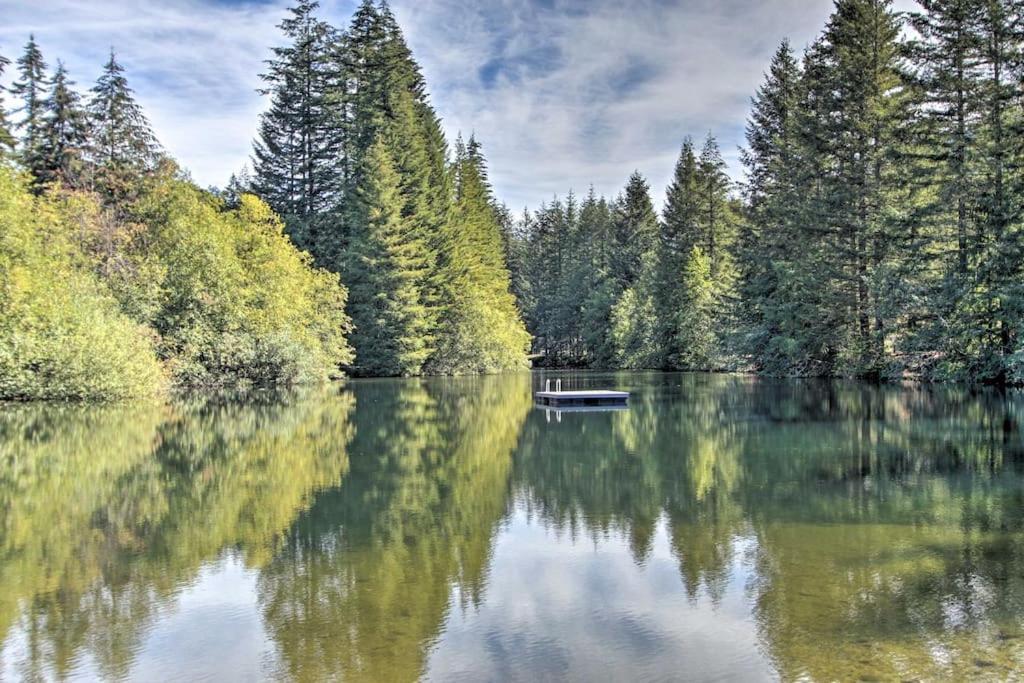 New Modern Cabin! 5Mi To Mt Rainier National Park! Hot Tub & Wifi แอชฟอร์ด ภายนอก รูปภาพ